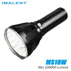 IMALENT MS18W 5000K 18 x XHP70 100000 люмен 8 режимов высокая яркость светодиодный фонарик для кемпинга Huting фонарь онарик