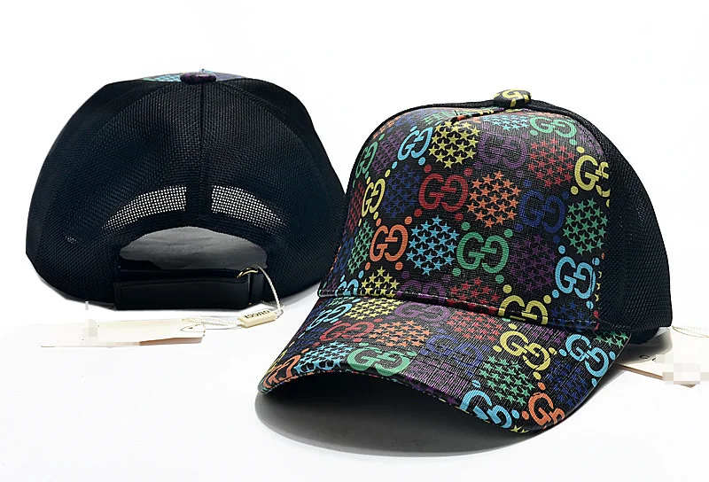 

2021 Italian Luxury Brand GG Printed Men's and Women's Baseball Cap, Breathable and Fashionable Adjustable Outdoor Sports Cap