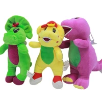 dinosaur barney children plush toys cartoon doll kid baby stuffed birthday gift 3pcslot