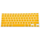 Силиконовая защитная накладка на клавиатуру для Apple MacBook Pro для MAC 13 15 Air 13, мягкие наклейки на клавиатуру