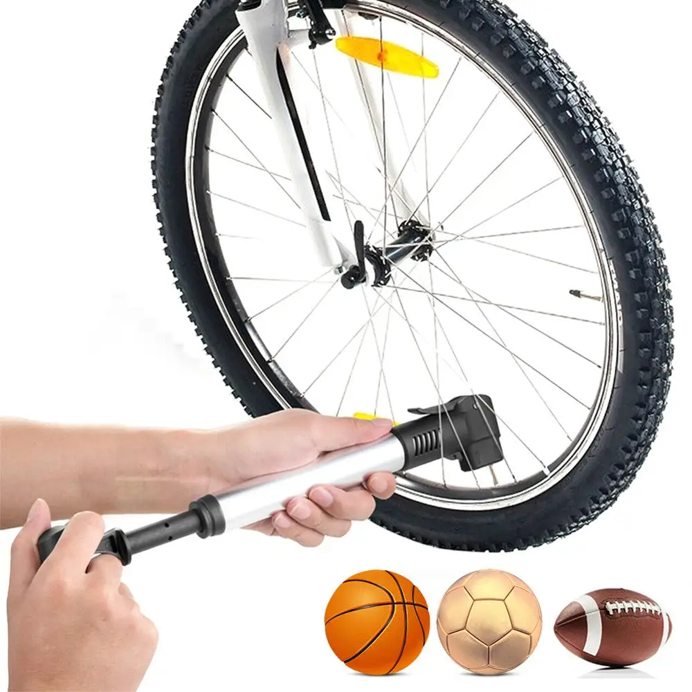 Велосипедный насос компактный портативный для горных и дорожных велосипедов с