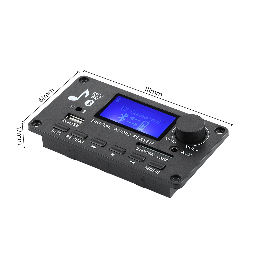 Плата декодера AIYIMA MP3 аудио DAC USB плеер WMA WAV FLAC APE HiFi декодирование без потерь с