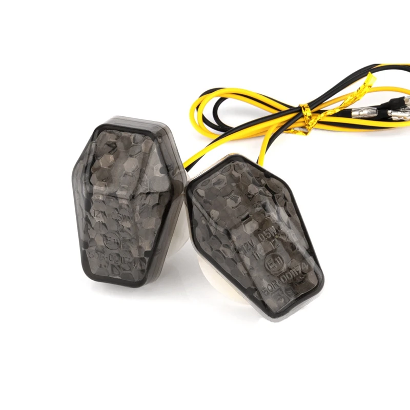 Motorcycle 2Pcs LED Mount Flush Blinker Tail Indicator Turn Signals Light for Suzuki GSX 1250 F |