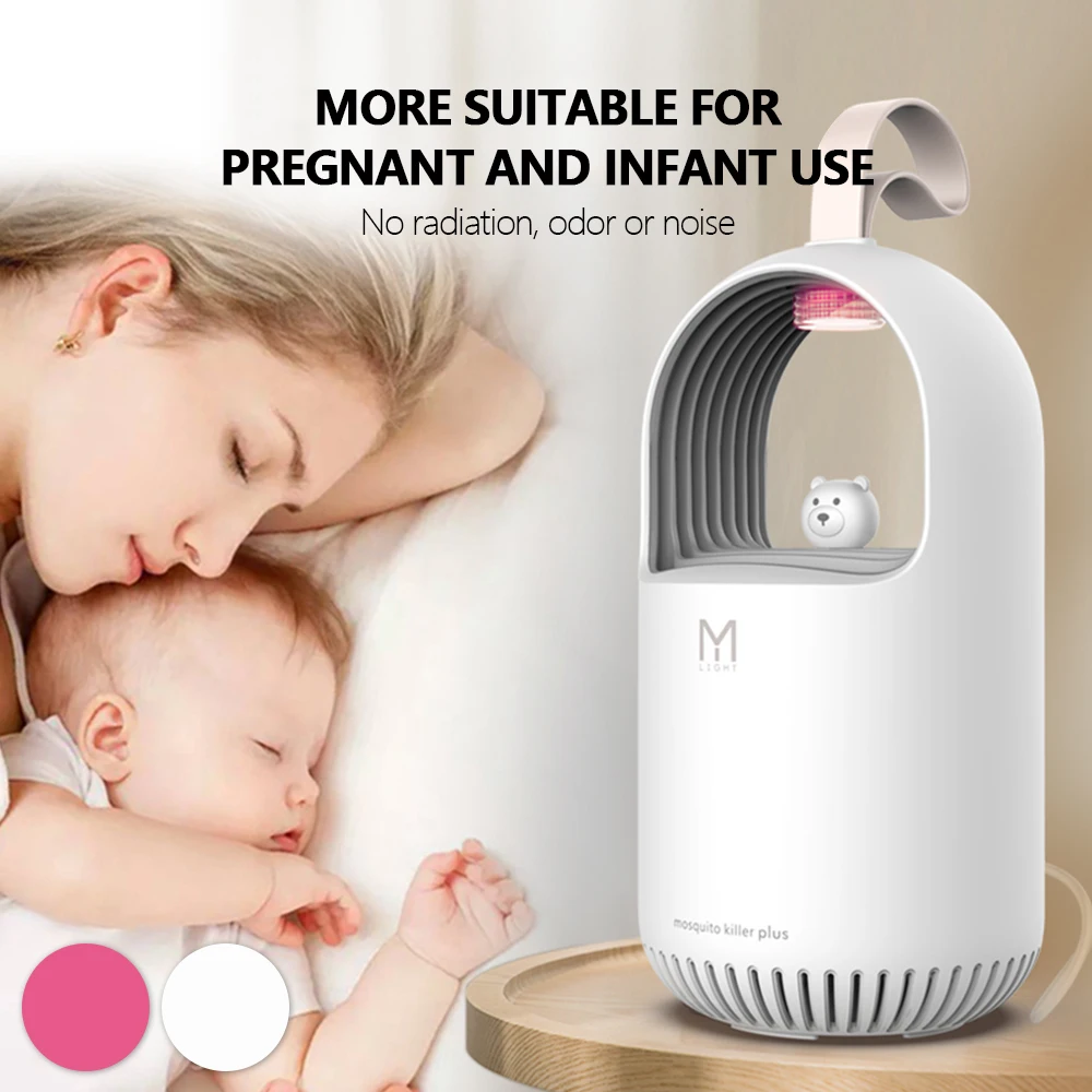 USB-лампа для уничтожения комаров без шума излучения ловушка насекомых лампа