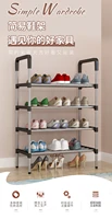 shoe rack simple household assembly door shoe cabinet simple folding hall cabinet economic dormitory dustproof shelf