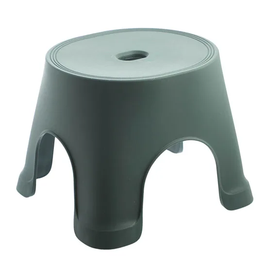 Простой пластиковый табурет для взрослых смены обуви маленький стул дома