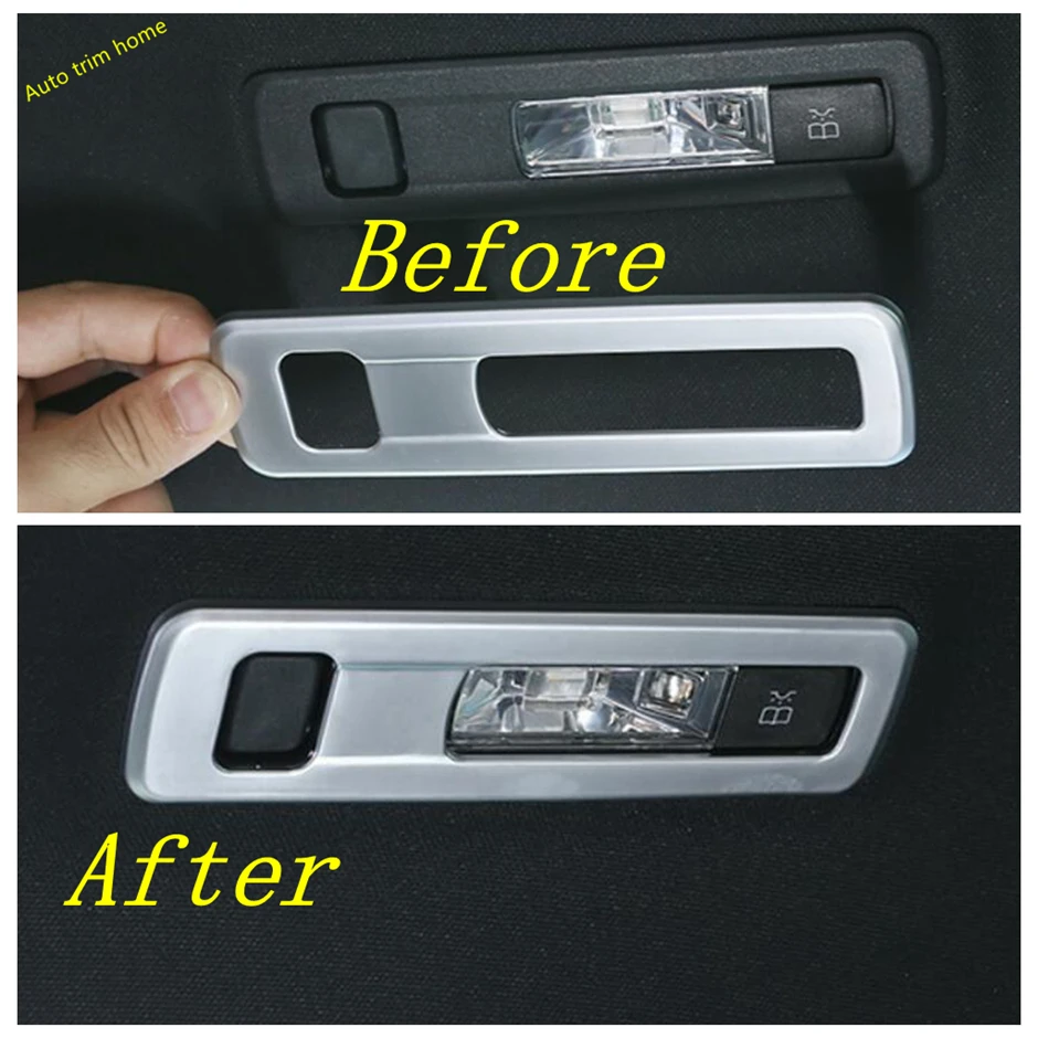 

Lapetus Rear Upper Roof Reading Lights Lamps Cover Trim Fit For Mercedes Benz A Class W177 A200 A220 2019 2020 Auto Accessories