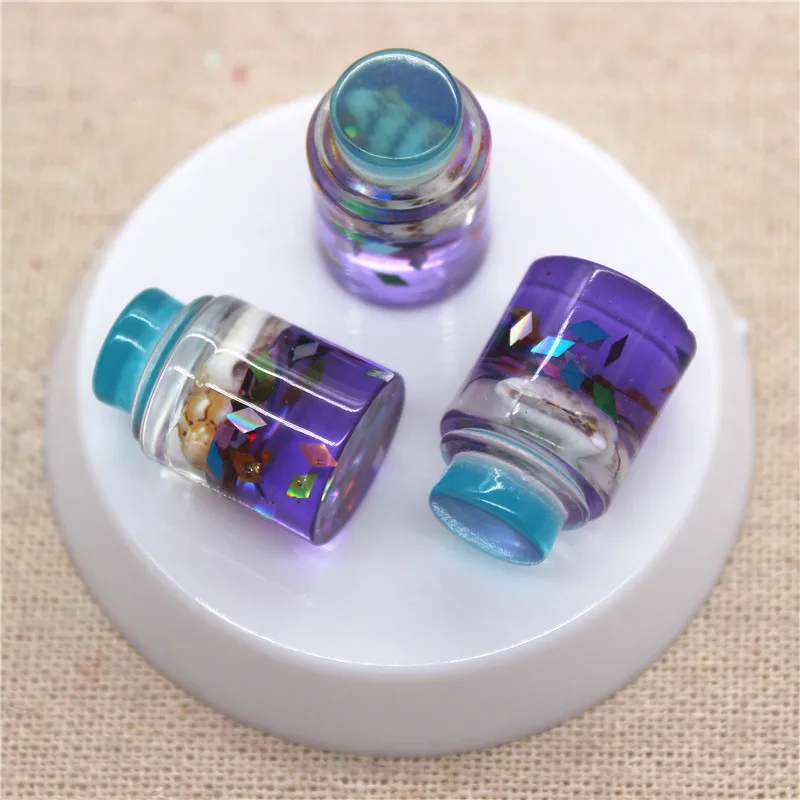 10 шт. милые новые 3D каучуковые дрейфующие бутылки миниатюрные художественные