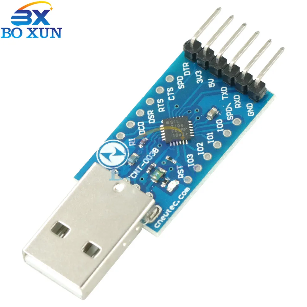 USB 2 0 к ttl UART 6PIN модуль последовательный преобразователь CP2104 STC PRGMR Замена