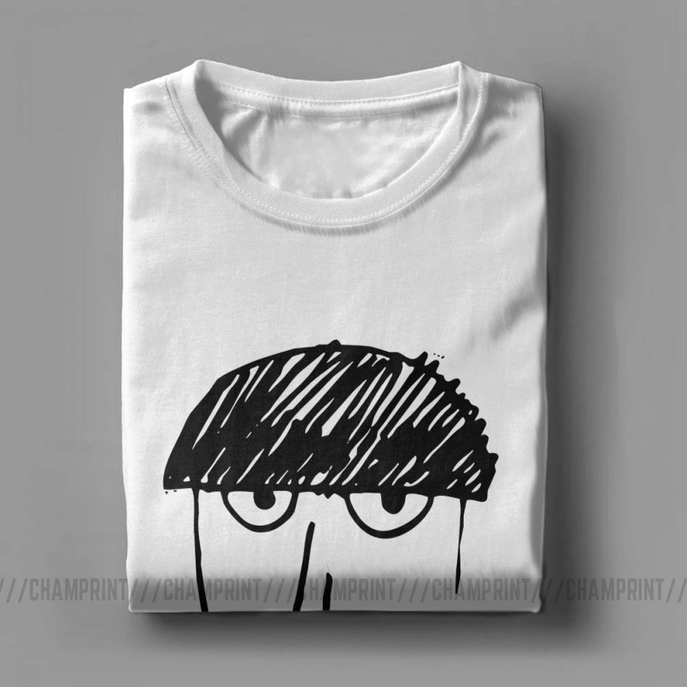 Мужские футболки Mob Psycho 100 Новинка 100% хлопковая футболка с коротким рукавом Crewneck