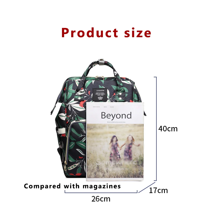 Сумка для подгузников Lequeen женские дорожные рюкзаки мам вместительная сумка