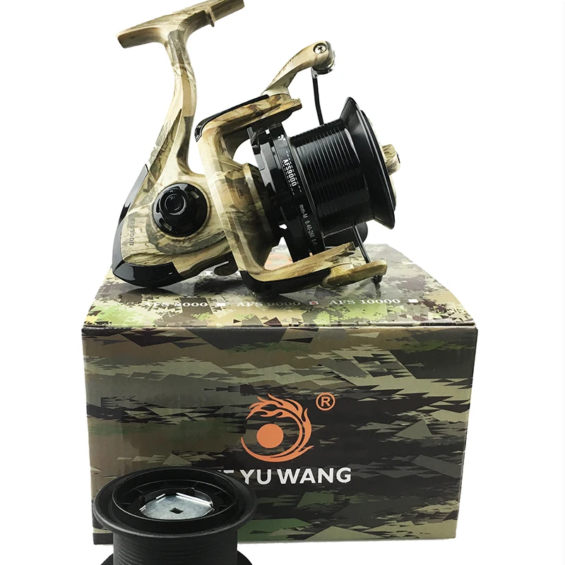 Lieyuwang12 + 1 подшипники Рыбалка Катушка Карп донной Reel Shimano 25 кг Макс DragBig троллинг