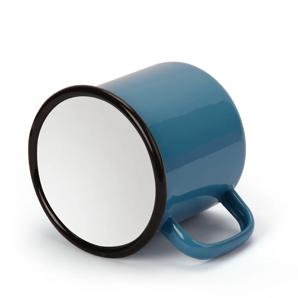 240 мл наружная домашняя винтажная стильная эмалированная Кружка Ручной Работы