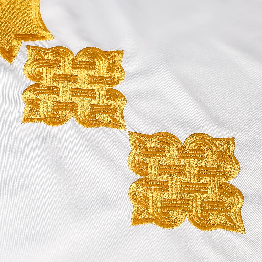 Комплект одежды для мужчин H & D из 3 предметов африканские Дашики Agbada рубашка с