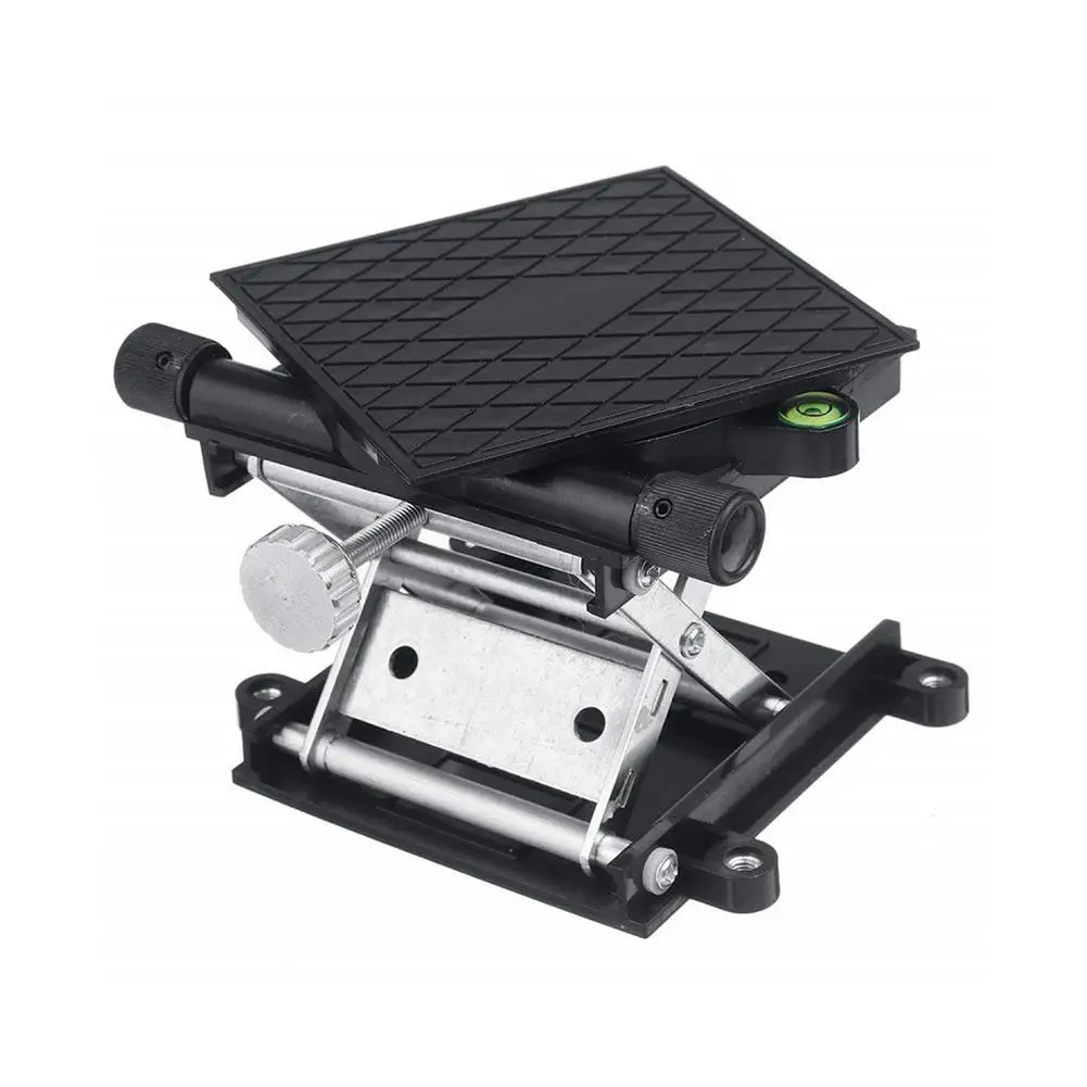 

Lab Jack Scissor Stand Platform Manual Jack Lift Aluminum Alloy Laboratory Black Lifting Platform Scientific Scissor Lifting