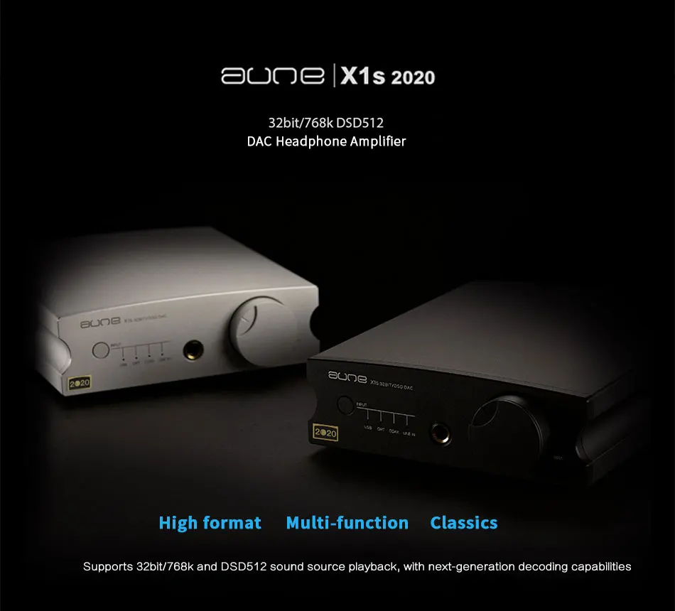 AUNE X1S домашний HIFI DAC усилитель для наушников ES9038Q2M DSD512 USB DAC усилитель для наушников 32 бит/768 K DOP128 DOP64