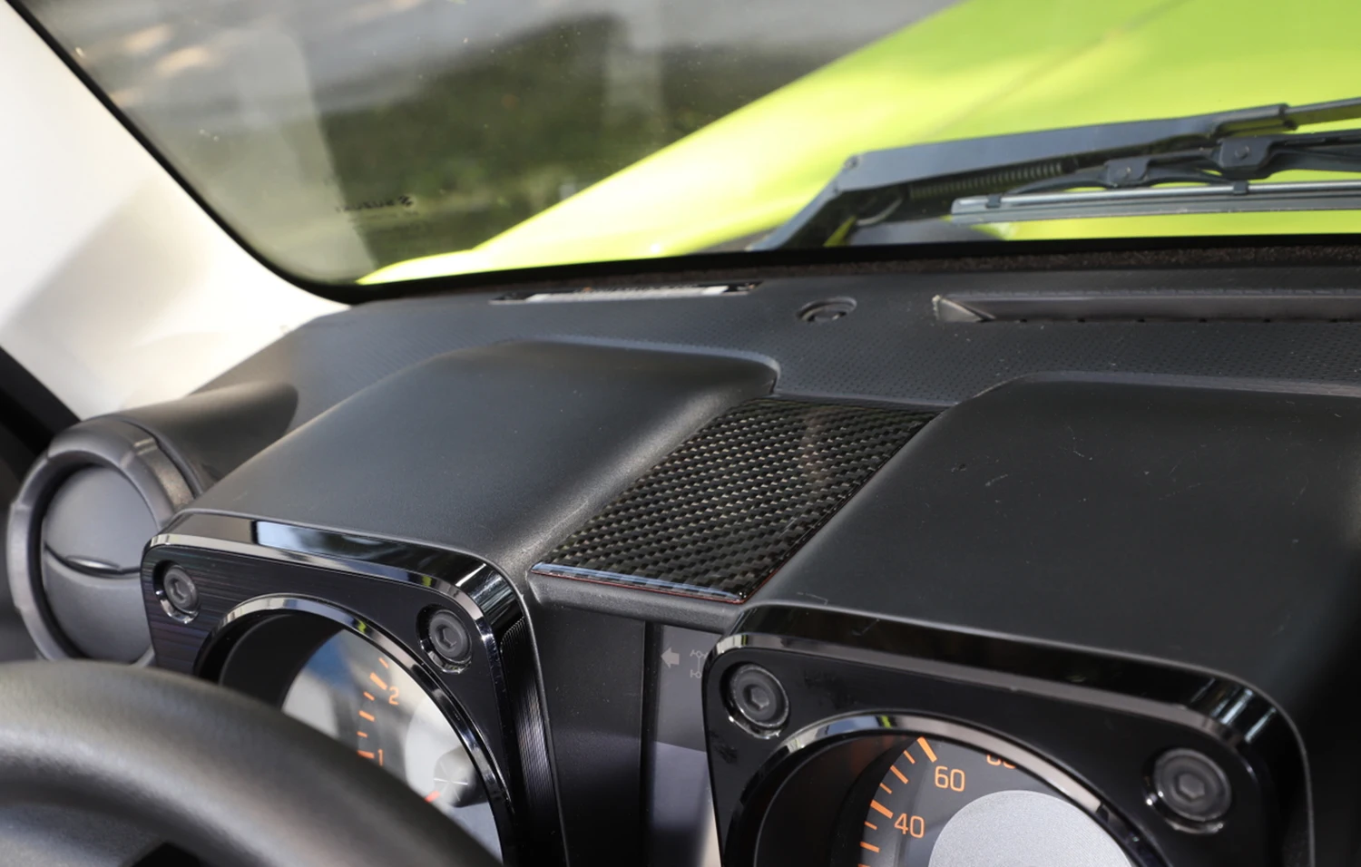

Car Co-Pilot Center Console Panel& Air Vent Outlet& Dashboard Decoration Cover Trim Decals for Suzuki Jimny 2019 2020 Accessory