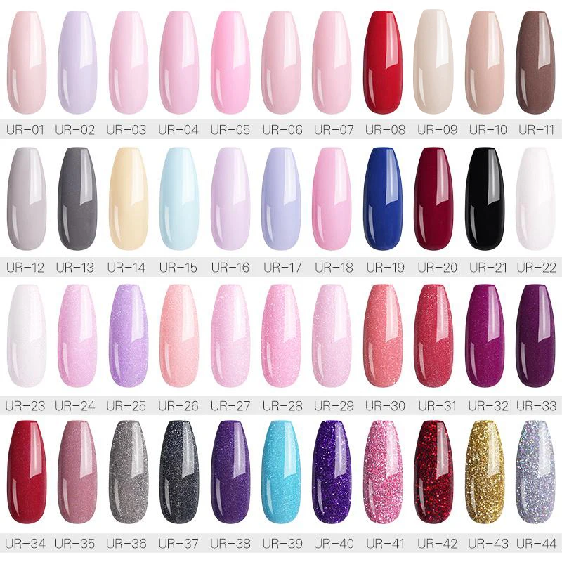 Цветной порошок для ногтей UR SUGAR 5 мл блестящий пигментная Пыль дизайна украшение