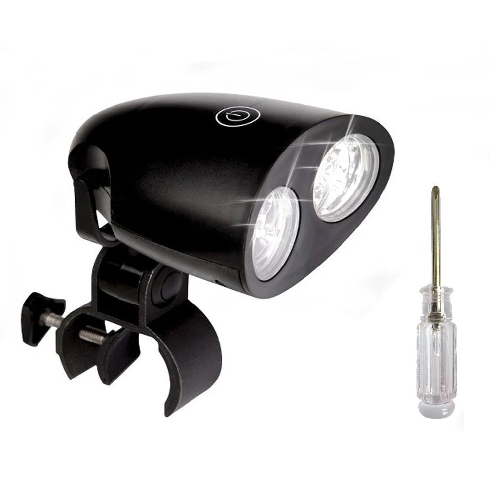 

Heat Resistant Portable With 10 LEDs Adjustable Brightness Handle Mount BBQ Grill Light 360 Rotation 100LM Super Bright Gift