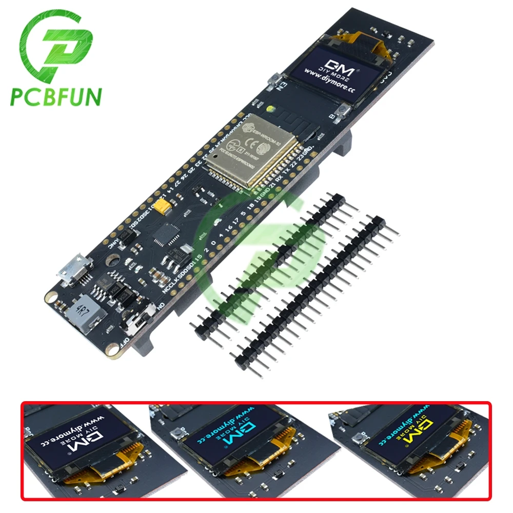 ESP32 ESP-32 ESP8266 0 96 дюймов OLED Дисплей Wi-Fi Bluetooth 3000 мАч 18650 литиевая Защита аккумулятора