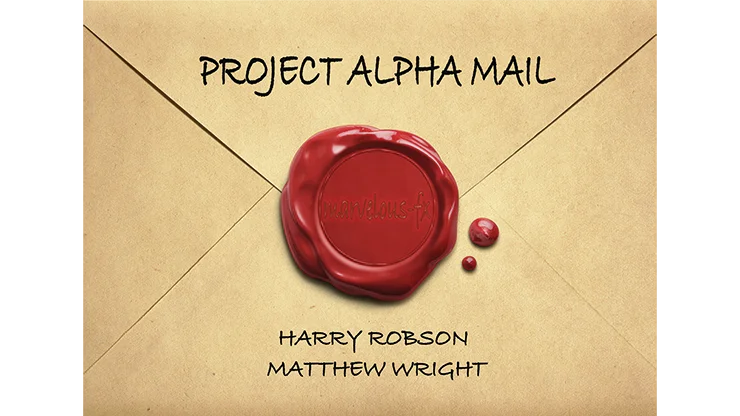 Project Alpha Mail by Harry Robson & Matthew Wright Magic Tricks | Игрушки и хобби