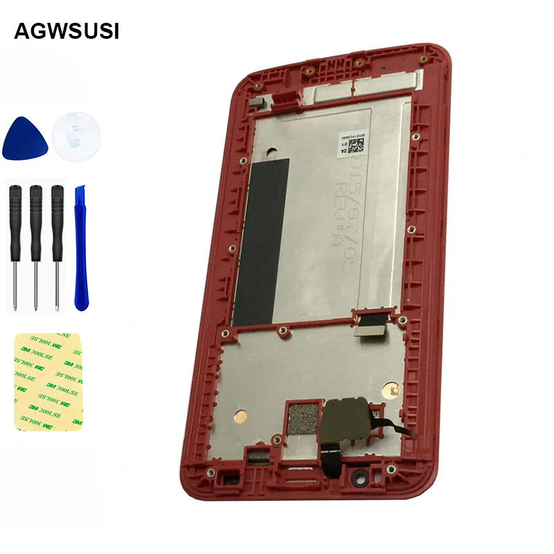 

For Asus Zenfone 2 ZE551ML LCD Screen Z00A Z00AD Z00ADB Z00ADA LCD Display Touch Screen Digitizer Sensor Assembly with Frame