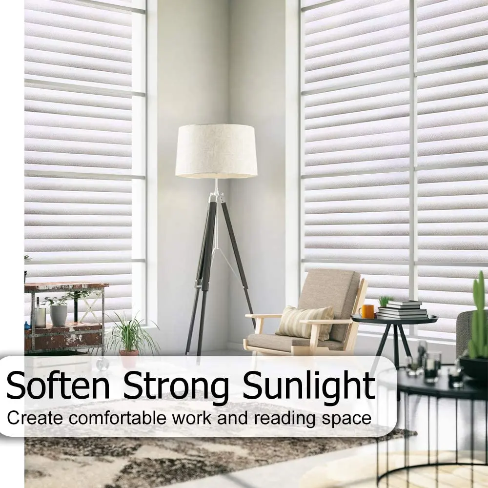 200 см жалюзи PatternWindow пленка для Ванная комната конфиденциальности Матовый