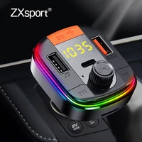 bluetooth 5 0 fm transmitter fast car charger for peugeot 5008 206 307 406 407 207 208 308 508 2008 3008 4008 6008 301 408