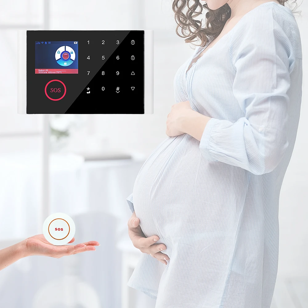 Беспроводная кнопка SOS Angus для экстренных ситуаций Умный звонок на помощь Кнопка