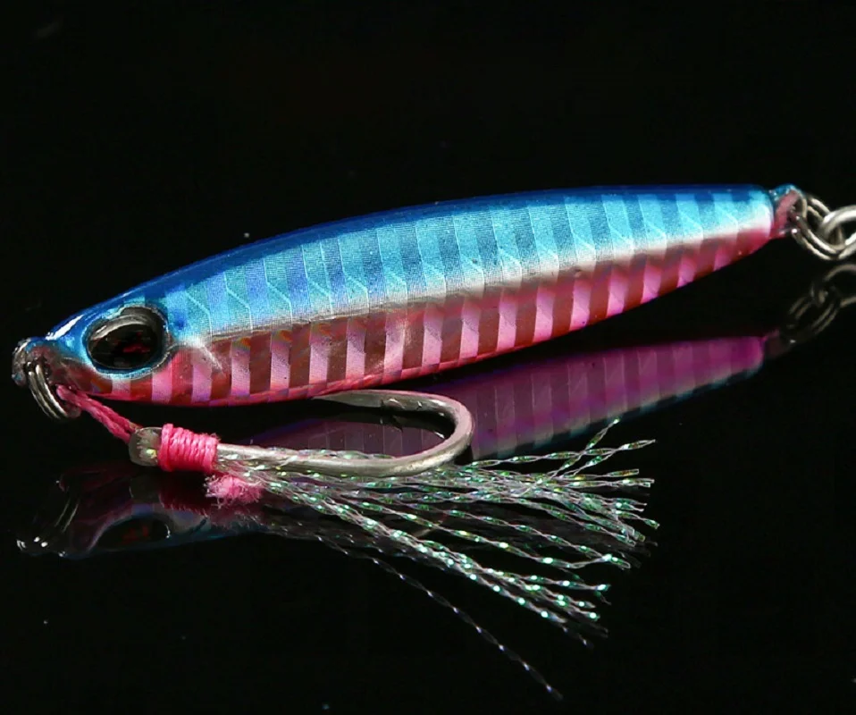 Рыболовные приманки наживка со свинцом длинная блесна двойной крючок