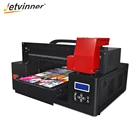 Автоматический УФ-принтер Jetvinner A3 с чернилами, печатающая головка TX800 для чехла телефона, металла, стекла, пластика, акрила, дерева, УФ-печатная машина