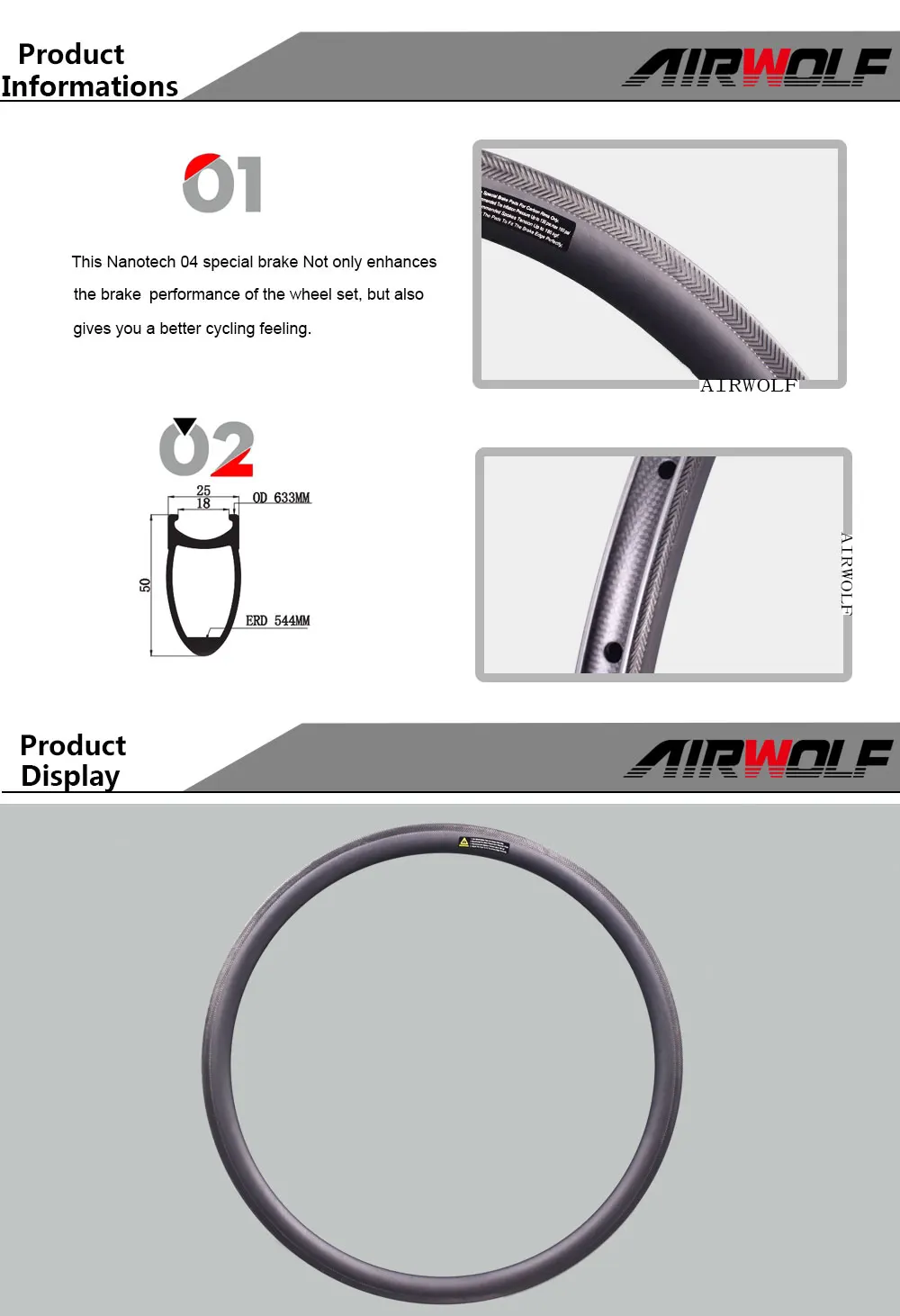 Полный углеродистой road bike rims, довод/трубчатый с регулируемой высотой 50 мм ширина 23/25 мм 700C дорожный велосипед Углеродные Диски