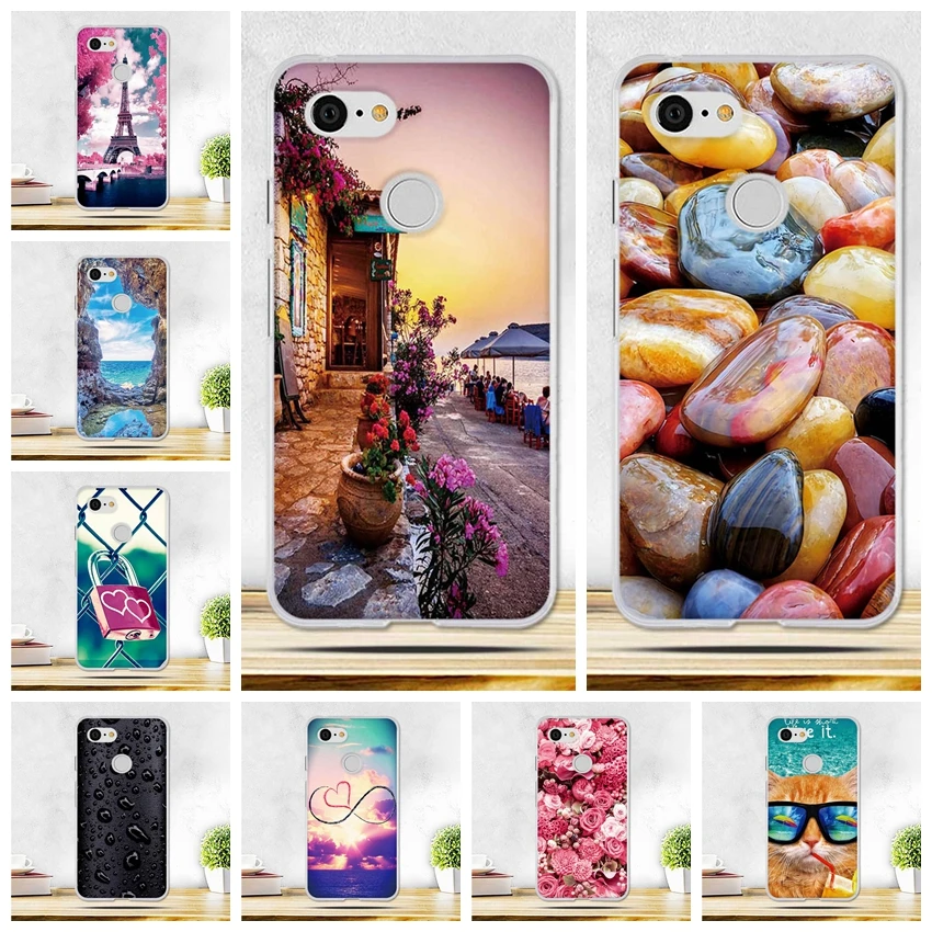 Чехол для Coque Google Pixel 3 5 45 &quotМягкий Силиконовый ТПУ задняя крышка чехол Fundas Pixel3