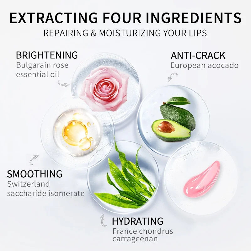 

1pc Lip Repairing Mask Care Reduce Fine Lines Moisturizing Anti Wrinkle Elasticity Brighten Complexion Lips Health 15g