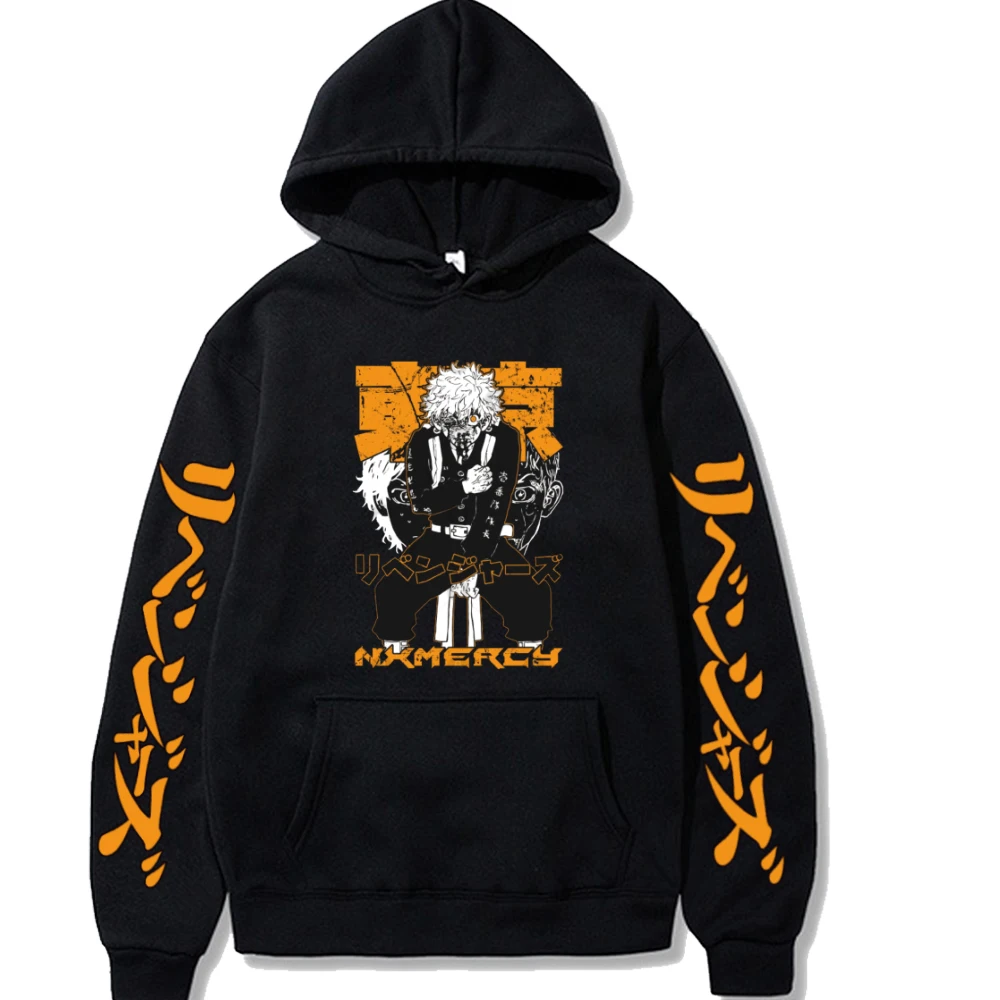 

Winter Tops Tokyo Revengers Anime Hoodie Pullovers Warm Cloth
