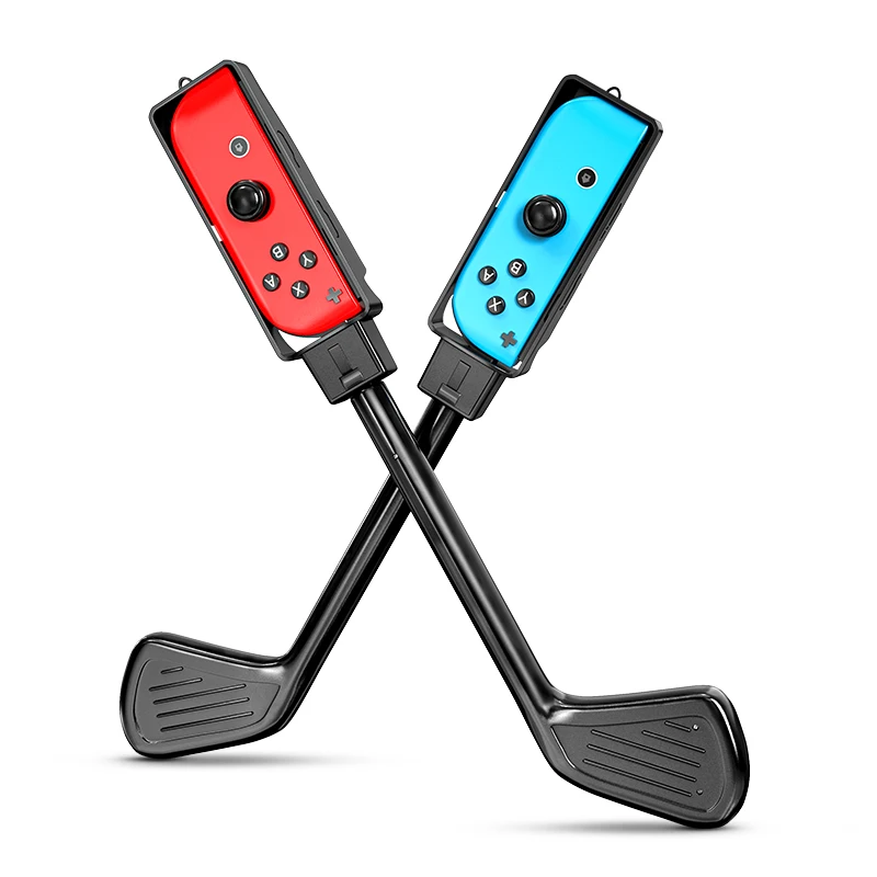 

1 or 2 Pack Golf Clubs Handle for Nintendo Switch JoyCon Controller Compatible With Mario Golf Super Rush-Nintendo Switch