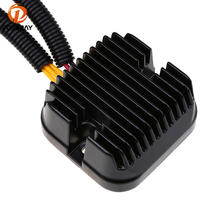 Серебряный выпрямитель регулятора напряжения POSSBAY для мотоциклов Polaris RZR 4 XP 900 2013