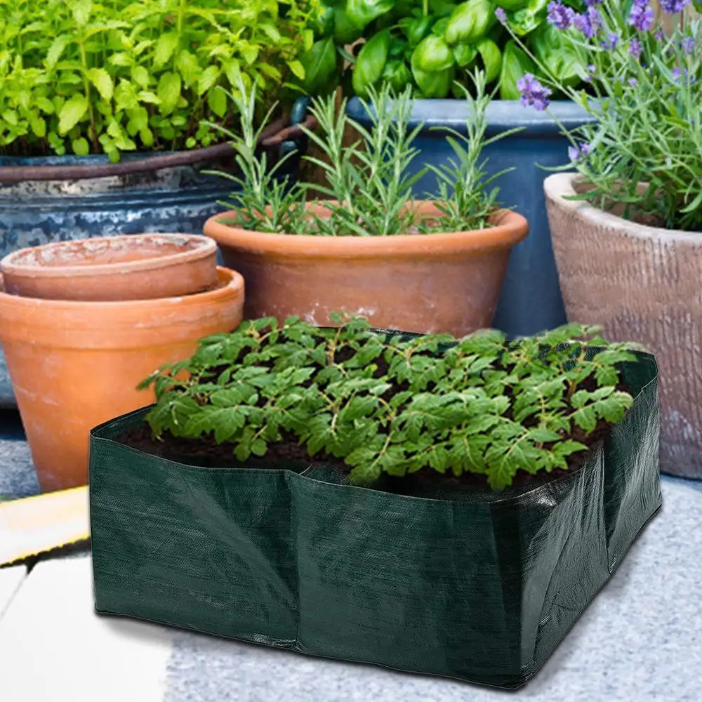 

Garden Grow Bag Outdoor Vegetable Planter Garden Pots Grow Bags Garden Living Bag Fabric Grow Pot Gardening Supplies