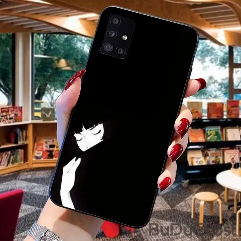 

Riccu ANIME AESTHETIC girl Phone Case For Samsung Galaxy A21S A01 A11 A31 A81 A10 A20E A30 A40 A50 A70 A80 A71 A51