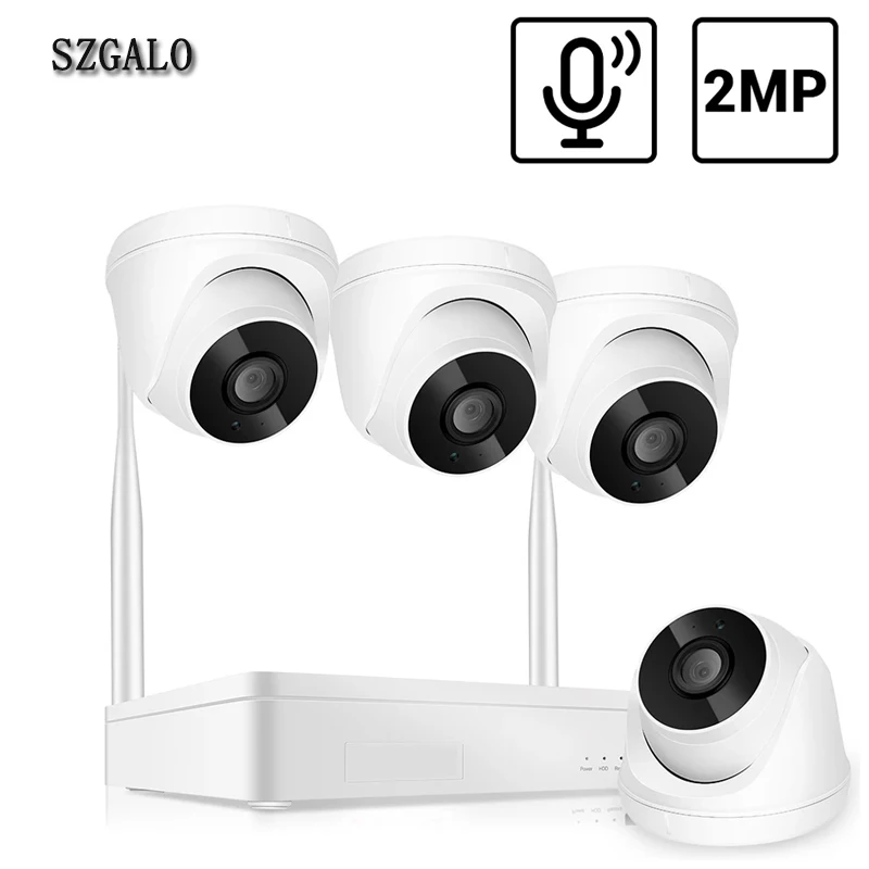 Video Security Camera System Surveillance Kit