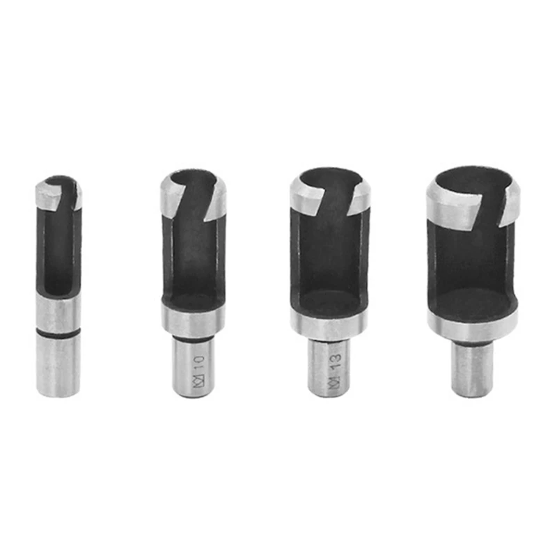 

Woodworking Cork Drill Hole Opener Set Multi Drilling Holes Hinge Boring Hole Size Saw Cutter Drill Bit Combination Hand