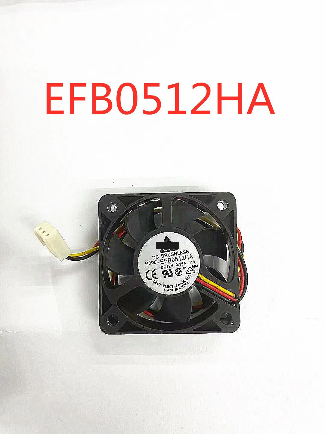 

For DELTA EFB0512HA F00 DC 12V 0.15A 50x50x10mm Server Cooling Fan