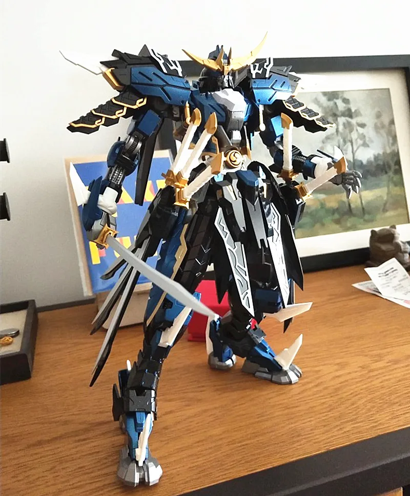 

Devil Hunter metal finished model Samurai DH01 Date Masamune DH02 Sanada Yukimura 10 inch action figure ND050*