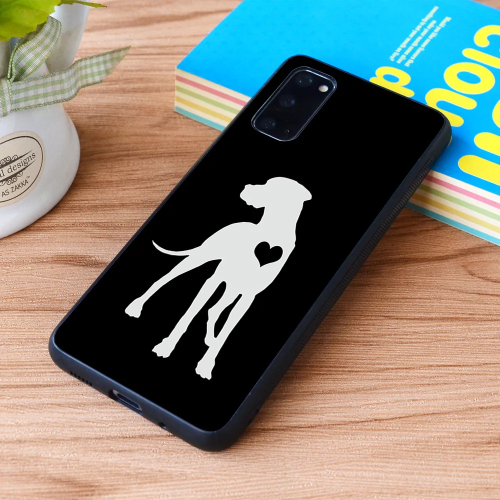 

For Samsung Galaxy Adore Great Danes Soft TPU border Samsung Galaxy Case