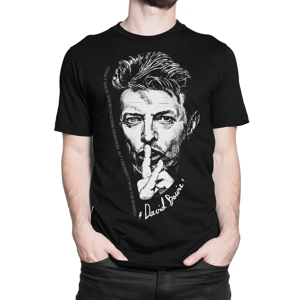 

David Bowie Music T-Shirt Men's Women's Punk Rock Metal Tee Sleeve T Shirt Summer Men Tee Tops Clothing Couple