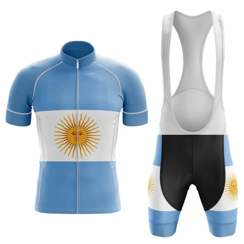 2021 Pro Team Argentina Велоспорт Джерси дышащая Ретро Майо Ciclismo одежда летние
