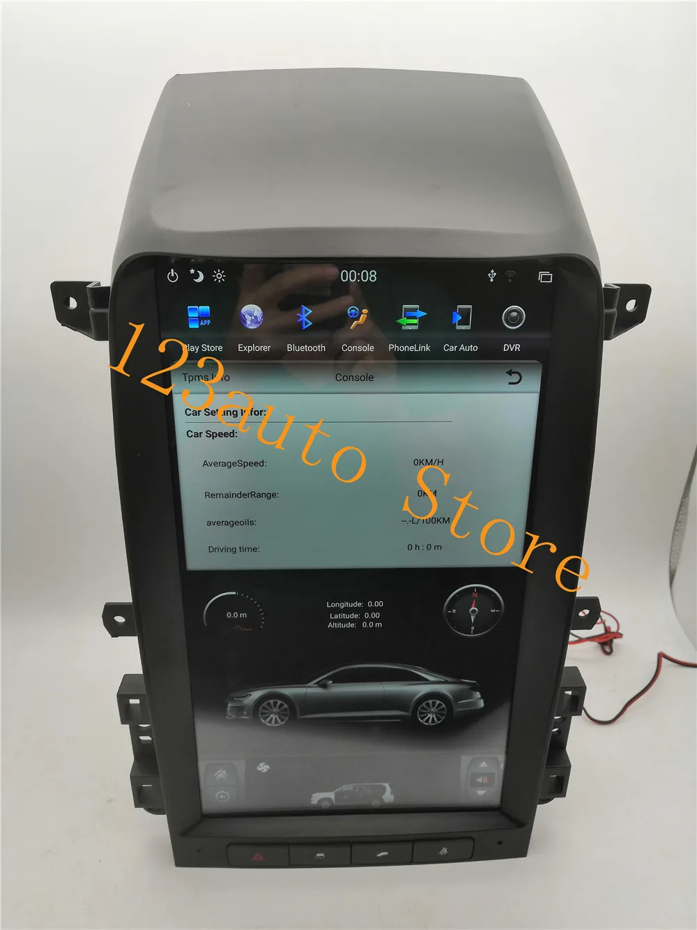 13,6 ''вертикальный экран Tesla стиль Android 8,1 автомобильный DVD gps плеер для Chevrolet Captiva 2008 2009 2010 2011 2012 PX6