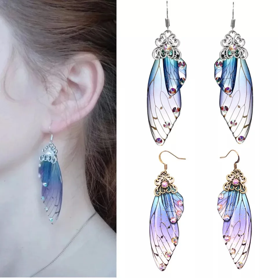 

Бабочка Искусственное перо Сетка Пряжа темпераментная длинная индивидуальная Мода животное для Европы и Америки