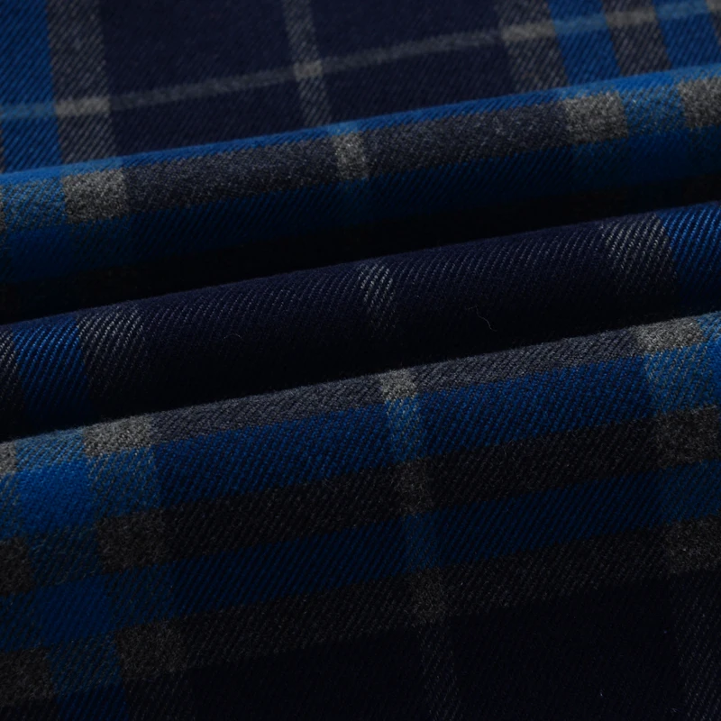 

Men's Thick Plaid Shirt 2020 New Classic Style Fashion Casual Loose Long Sleeved Sanded Shirt Male Large Size 7XL 8XL 9XL 10XL