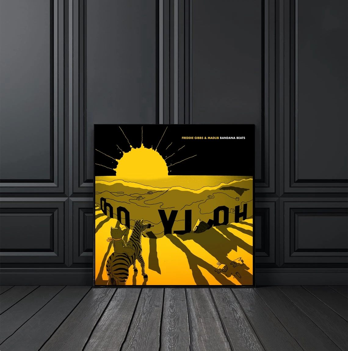 

Гиббс, Фредди мадлиб-Бандана Биты (инструментальная) Обложка для музыкального альбома постер холст печать